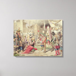 Toile Tsar Ivan IV Vasilyevich le terrible
