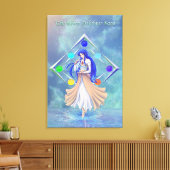 Toile TSDS : Couverture Miral Akemi Art Solo Eau (Insitu(Salon))