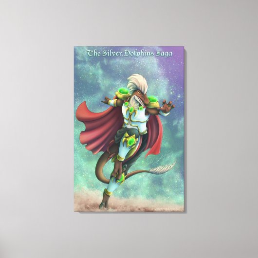 Toile TSDS : Justin Arisdale Couverture Art Solo Earth (Recto)