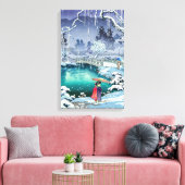 Toile Tsuchiya Koitsu - Neige de printemps à Maruyama (Insitu(Salon))