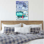 Toile Tsuchiya Koitsu - Neige de printemps à Maruyama (Insitu(Chambre))