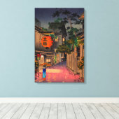 Toile Tsuchiya Koitsu - Soirée à Ushigome (Insitu (Plancher de Bois))