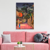 Toile Tsuchiya Koitsu - Soirée à Ushigome (Insitu(Salon))