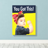 Toile Tu As Ce Bébé (Insitu (Plancher de Bois))