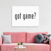 Toile tu as du jeu ? (Insitu(Salon))