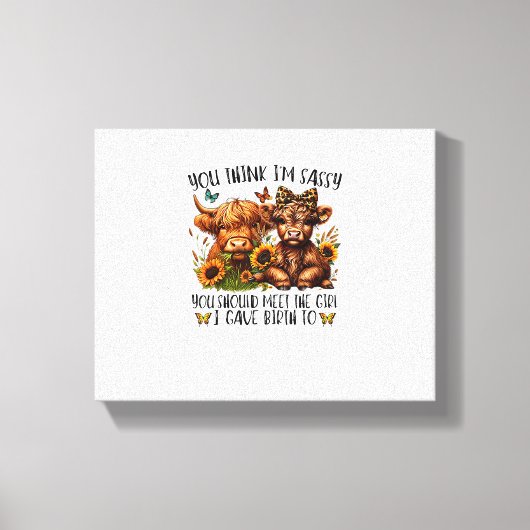 Toile Tu crois que je suis sûr que tu devrais rencontrer (Recto)