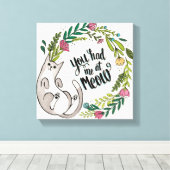 Toile Tu M'As Eu À Meow (Insitu (Plancher de Bois))