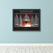 Toile Tubes d'organes "Saint, Saint, Saint..." Toiles te (Insitu (Plancher de Bois))