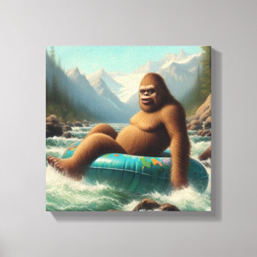 Toile Tubing Bigfoot (Recto)