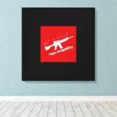 Toile Tuer la stupidité (Insitu (Plancher de Bois))