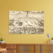 Toile Tueur d'équipage et pelage d'ours, à l'extérieur d (Insitu(Salon))