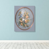 Toile Tufted Titmouse 16x20" (Insitu (Plancher de Bois))