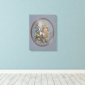 Toile Tufted Titmouse decor (Insitu (Plancher de Bois))