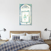 Toile Tuiles Iznik avec une représentation de La Mecque (Insitu(Chambre))