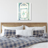 Toile Tuiles Iznik avec une représentation de La Mecque (Insitu(Chambre))