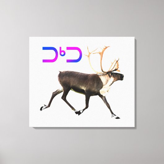 Toile Tuktu - Caribou (Recto)