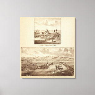 Toile Tulare Co ranch, station