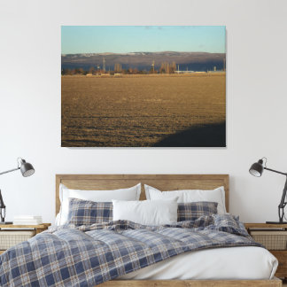 Toile Tulelake au début de l'hiver 1
