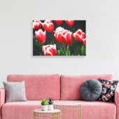 Toile Tulières rouges et blanches (Insitu(Salon))