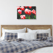 Toile Tulières rouges et blanches (Insitu(Chambre))