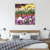 Toile Tulip Garden Wrapper Canvas Imprimer (Insitu(Chambre))
