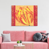 Toile Tulip Power I (Insitu(Salon))