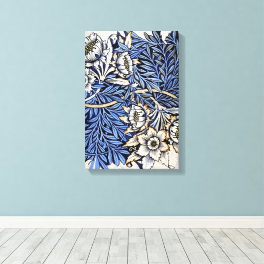 Toile "Tulip & Willow" de William Morris (Insitu (Plancher de Bois))