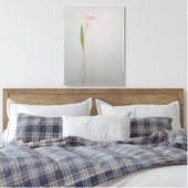 Toile Tulipe blanche rose dans le vase (Insitu(Chambre))