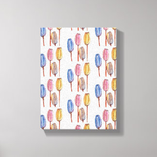 Toile Tulipes