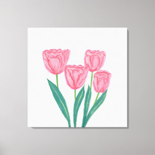 Toile Tulipes