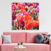 Toile Tulipes chaudes tombées (Insitu(Salon))