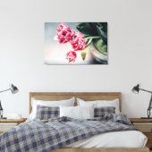 Toile Tulipes dans un Vase 2 (Insitu(Chambre))