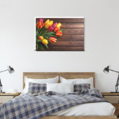 Toile Tulipes de printemps pour la Saint Valentin (Insitu(Chambre))