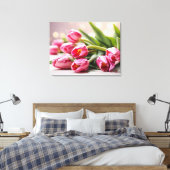 Toile Tulipes de printemps pour la Saint Valentin (Insitu(Chambre))
