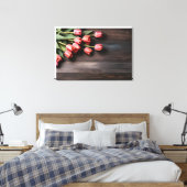 Toile Tulipes de printemps pour la Saint Valentin (Insitu(Chambre))