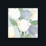 Toile Tulipes françaises<br><div class="desc">French Tulips II de Jade Reynolds. Comprend des tulipes de différentes couleurs contre un arrière - plan doux.</div>