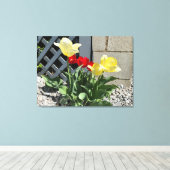 Toile Tulipes n° 5 (Insitu (Plancher de Bois))