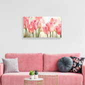 Toile Tulipes roses (Insitu(Salon))