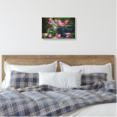 Toile Tulipes roses délicates (Insitu(Chambre))