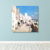 Toile Tunis 1905 – Impressionist Travel Art from Tunisia (Insitu (Plancher de Bois))
