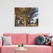 Toile Tunisie, désert du Sahara, Douz, Grande Dune, palm (Insitu(Salon))