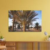 Toile Tunisie, désert du Sahara, Douz, Grande Dune, palm (Insitu(Salon))