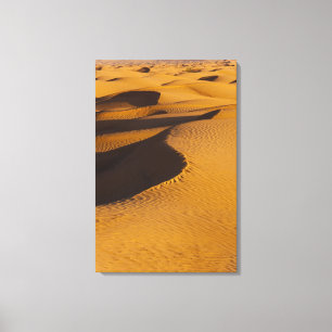 Toile Tunisie, région des Ksour, Ksar Ghilane, Grand Erg