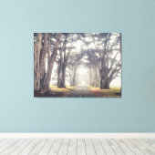 Toile Tunnel Cypress dans le brouillard (Insitu (Plancher de Bois))