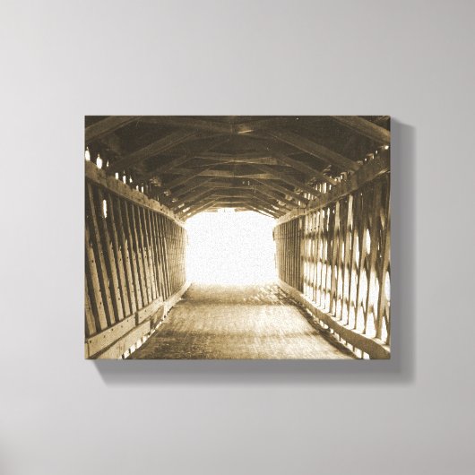 Toile Tunnel de lumière (Recto)