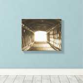 Toile Tunnel de lumière (Insitu (Plancher de Bois))