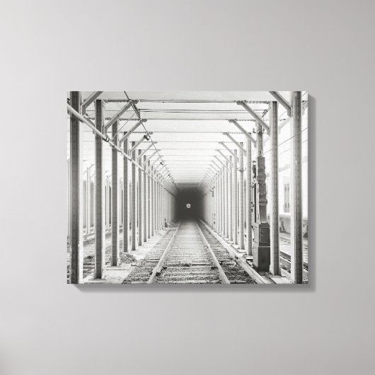 Toile Tunnel de métro, 1904 (Recto)