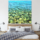 Toile Turc mer Egée Abstrait artistique (Insitu(Chambre))