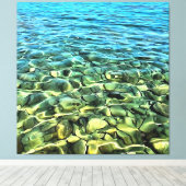 Toile Turc mer Egée Abstrait artistique (Insitu (Plancher de Bois))