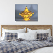 Toile Tureen avec design d'impression noir, c.1820 (Insitu(Chambre))